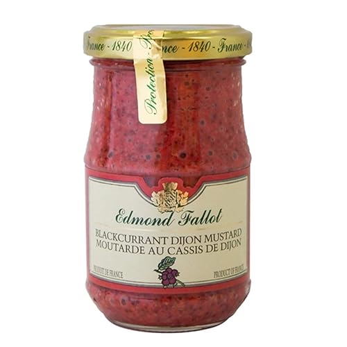 Edmond Fallot Mostaza Dijon con grosella negra (7 onzas)