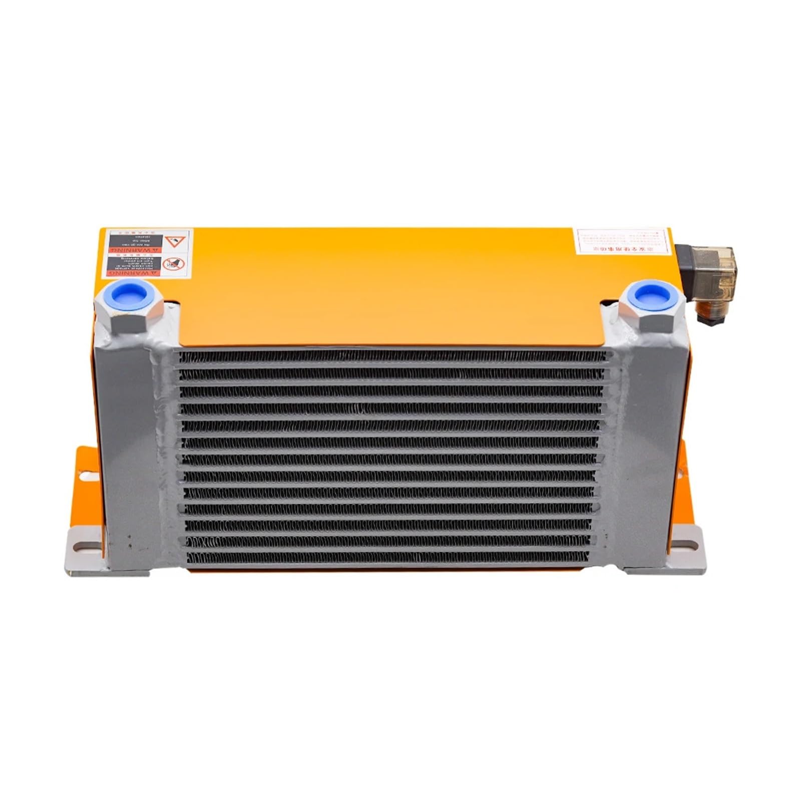 Enfriador de aceite hidráulico doble de las fans 60L/MIN AH0608TL-CA for el cambiador de calor industrial del aire de la máquina del CNC Uso versátil(AC110)