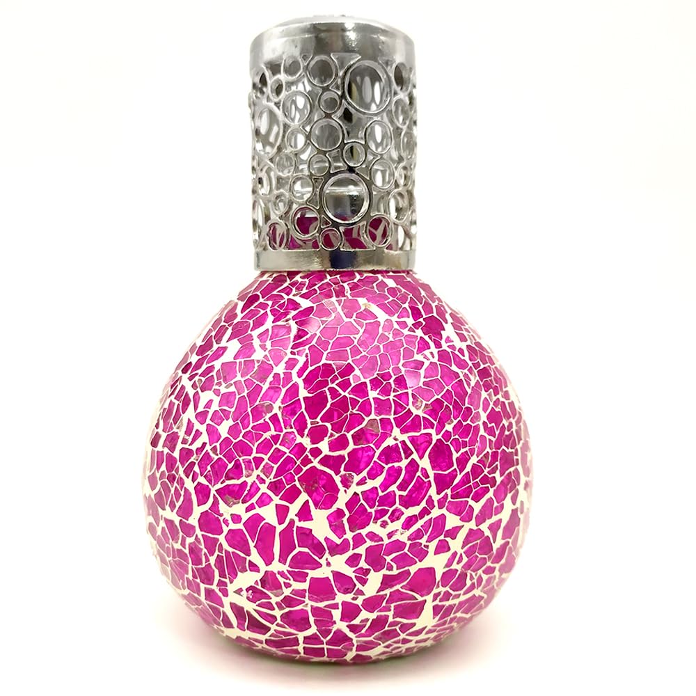 Pack Ahorro Lámpara Catalítica Mosaico Fucsia + Fragancia Bed of Roses (500ml) + Limpiador Neutro (200ml) + Mecha de Repuesto