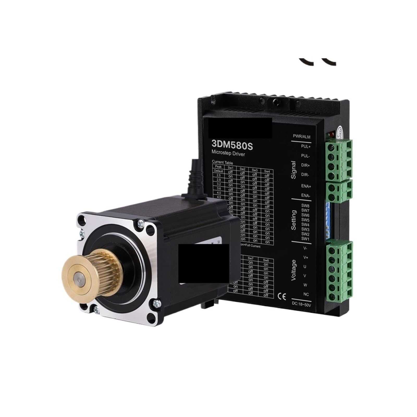 2RD58I8PM Stepper Motor Nema 23 Driver Kit 3 Phase 1.0N.m/2..m