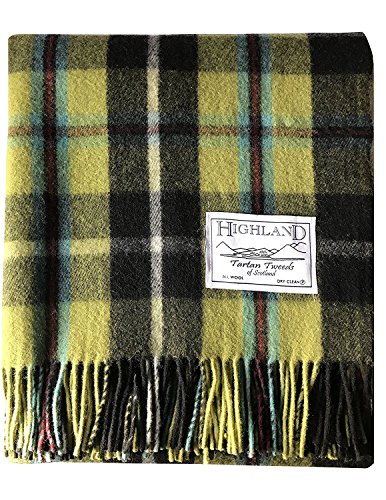 Schottisches Hochland Tartan Tweeds aus 100% Wolle, Tartan, Teppich, Decke, 11 Tartans erhältlich Cornish National