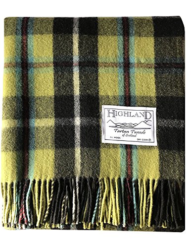 Schottisches Hochland Tartan Tweeds aus 100% Wolle, Tartan, Teppich, Decke, 11 Tartans erhältlich Cornish National