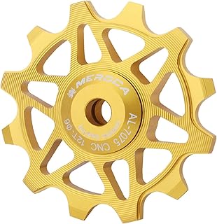 shamjina Bicycle Rear Derailleur, Jockey Wheel Bike Guide Roller Pulley Accessories