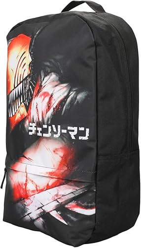 Miniatura 2 de Mochila para portátil Chainsaw Man Denji Black, Negro -, Personalizado