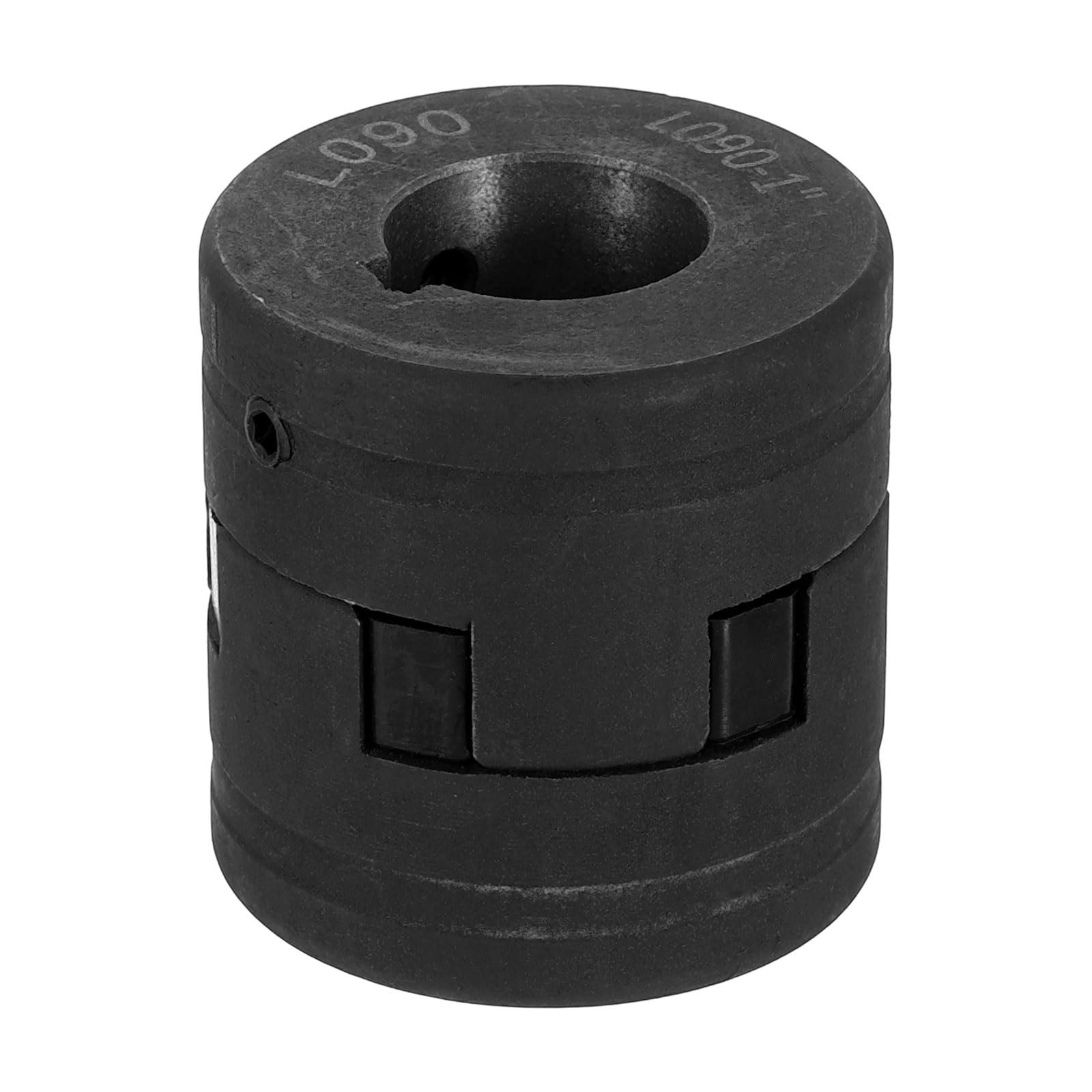 QUARKZMAN Accouplements Flexibles 5/8" à 1", Accouplements L090, Ensemble de Coupleur L-Jaw 3 Pièces Joint en Caoutchouc Buna-N NBR pour Équipement Hybride de Fendeuse à Bois