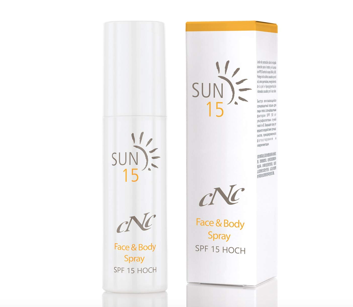 CNC cosmeticBody LOTION SPF 50- Sun - Against UVA/B Rays, Protection Against Sun Damage - UVA/B Filter, Sunflower Oil, Vitamin E 100 ml