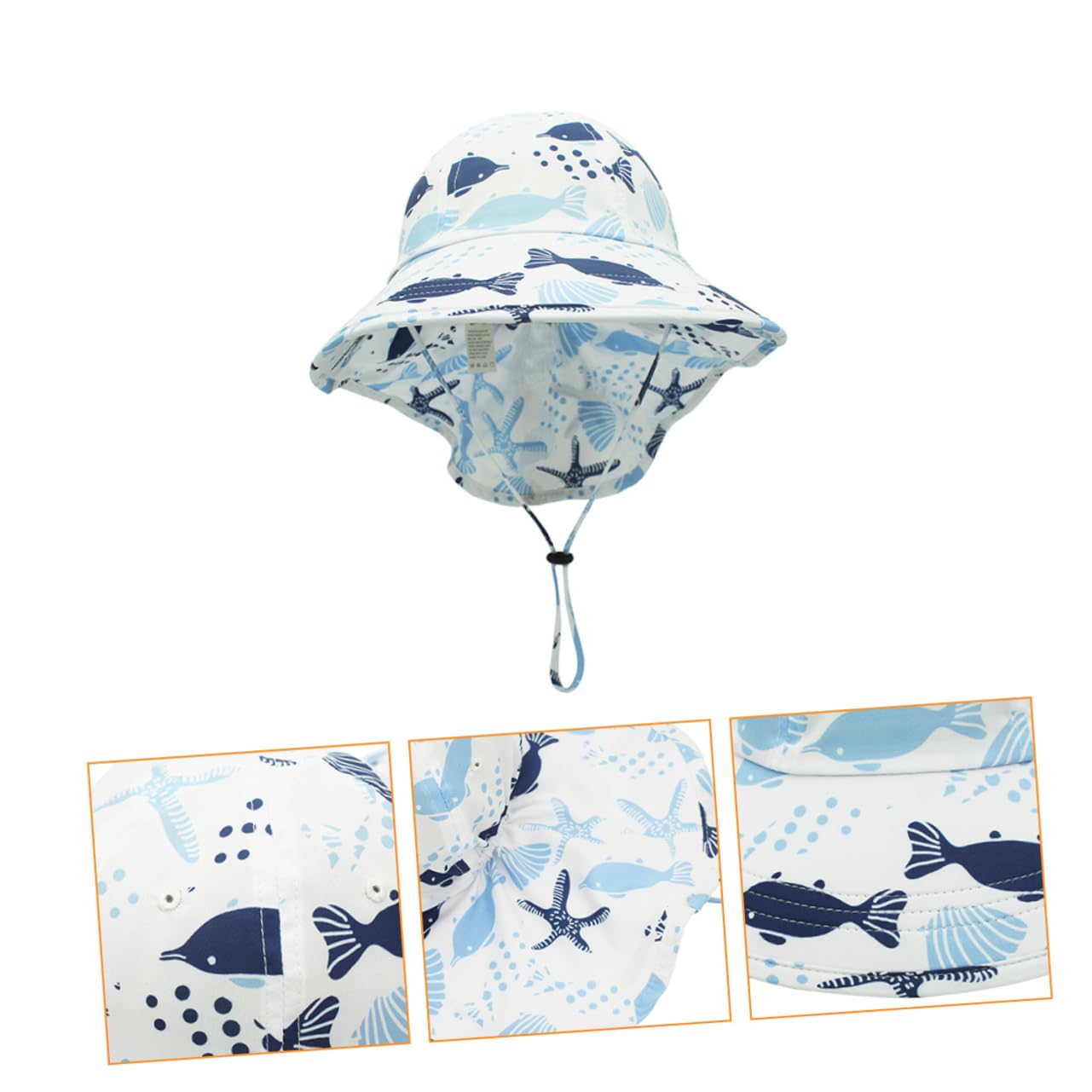 Sonnenhut Sonnenhüte Für Babys Strandzelt Bucket Hat Fischerhut Für Den Sommer Sonnenhüte Jungen -Camp-mütze Kleinkindermützen Sommermützen Für Babys Reinigen
