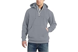 DOLKFU Men's XXL Carti Quarter Zip Hoodie: The Epitome of Streetwear