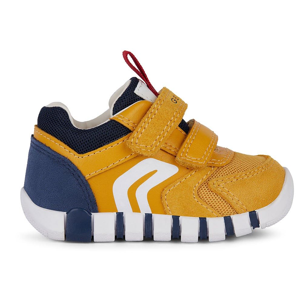 Geox B IUPIDOO BOY - Baskets basses - navy/red/bleu marine