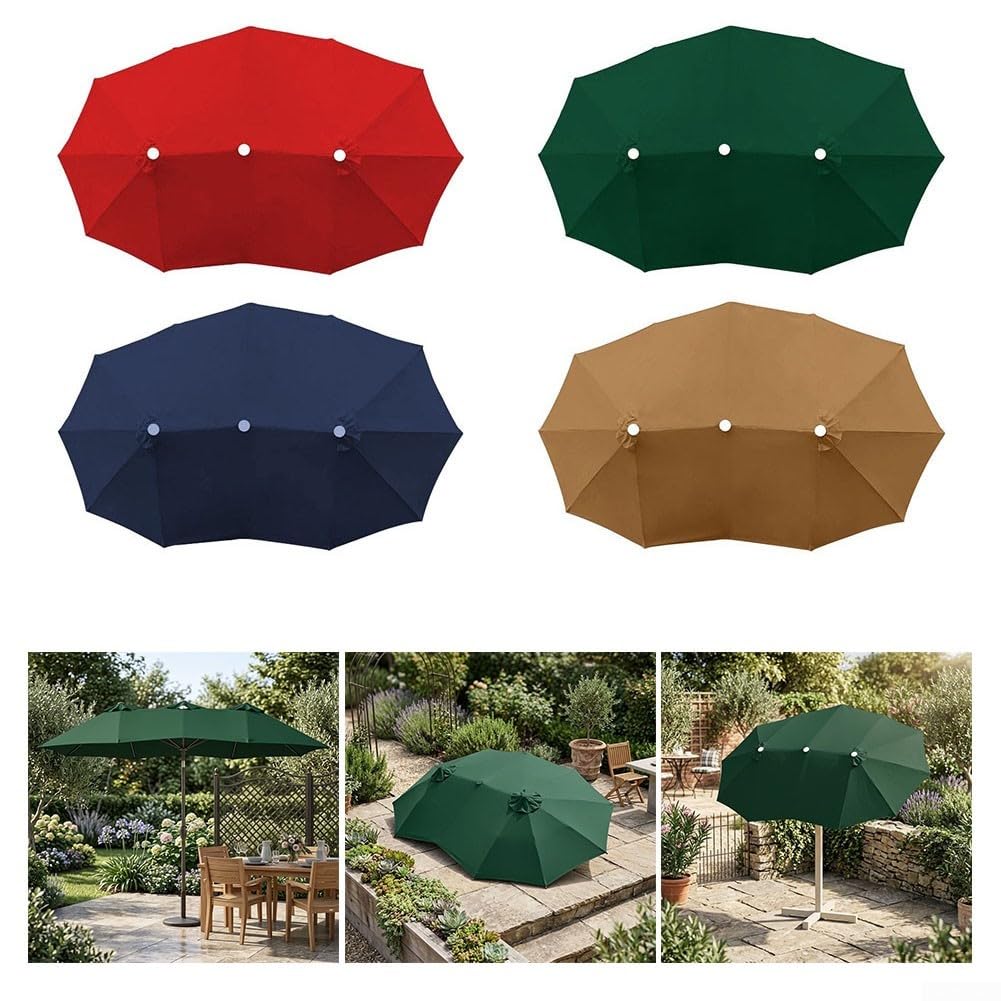 Parapluie imperméable à trois plis de 2,7 m
