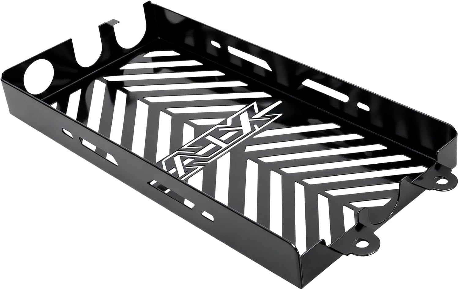 Black Radiator Cooler Grill Grille Cover Guard Shrouds Protector for Honda VTX1300,VTX1300C/R/S/T 2003-2009 Models