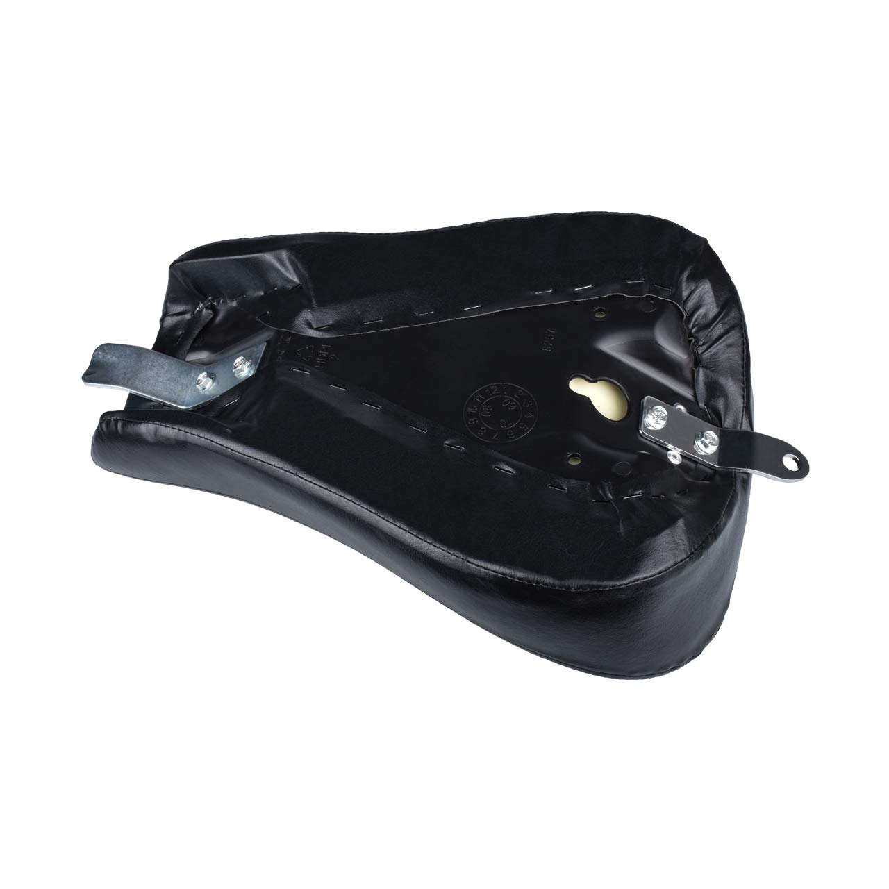 Motorrad-Sitzkissen für Harley Sportster XL1200X 883 48 72, Schwarz