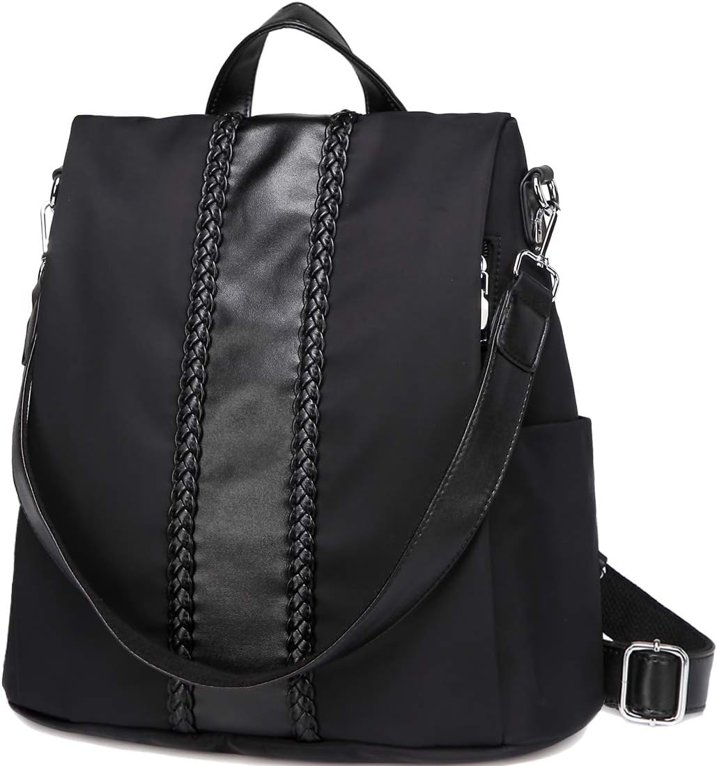 VASCHY Women Backpack, Anti Theft Ladies Backpack Purse Convertible Handbag