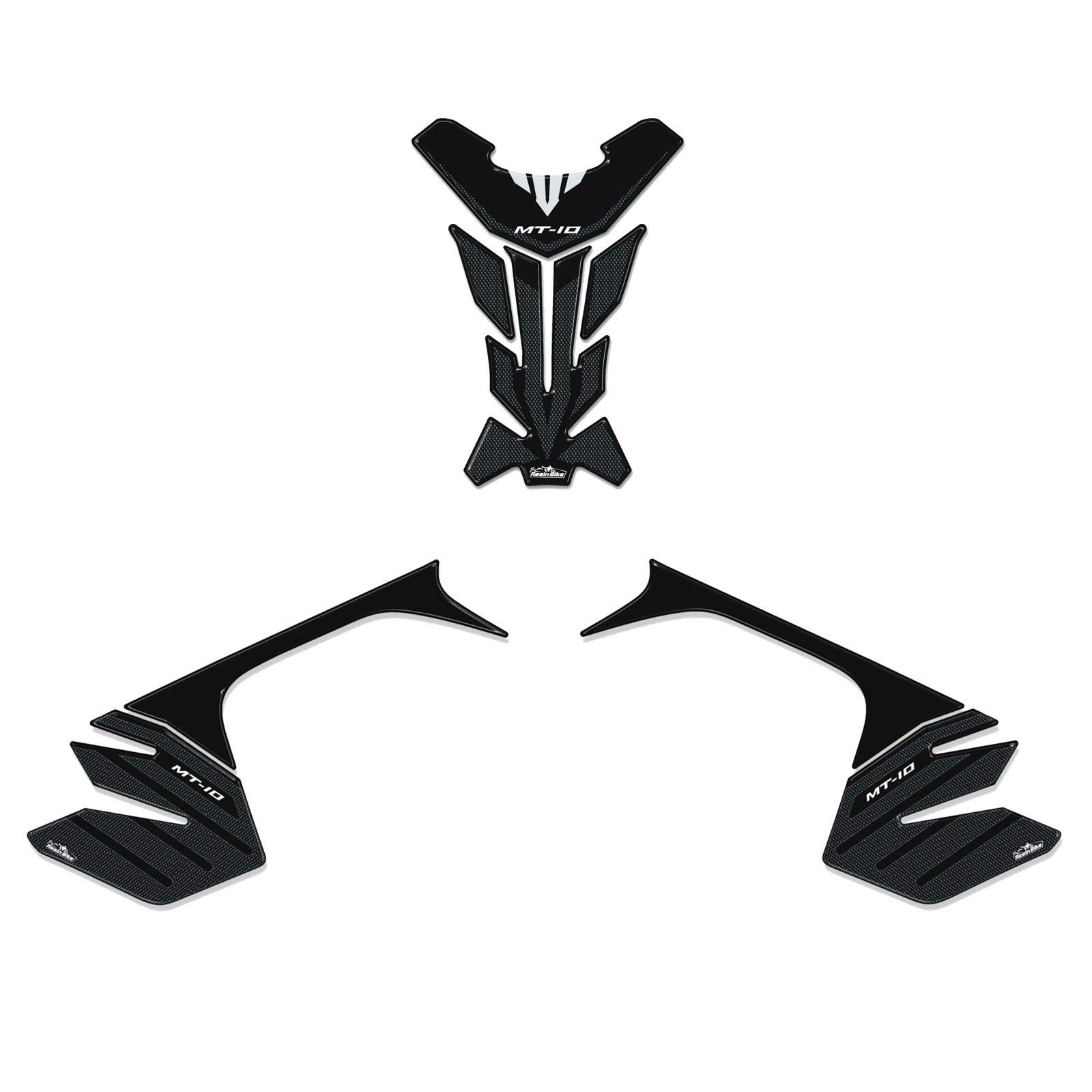 Komplettset Aufkleber 3D Tankpad passend für Yamaha Mt-10