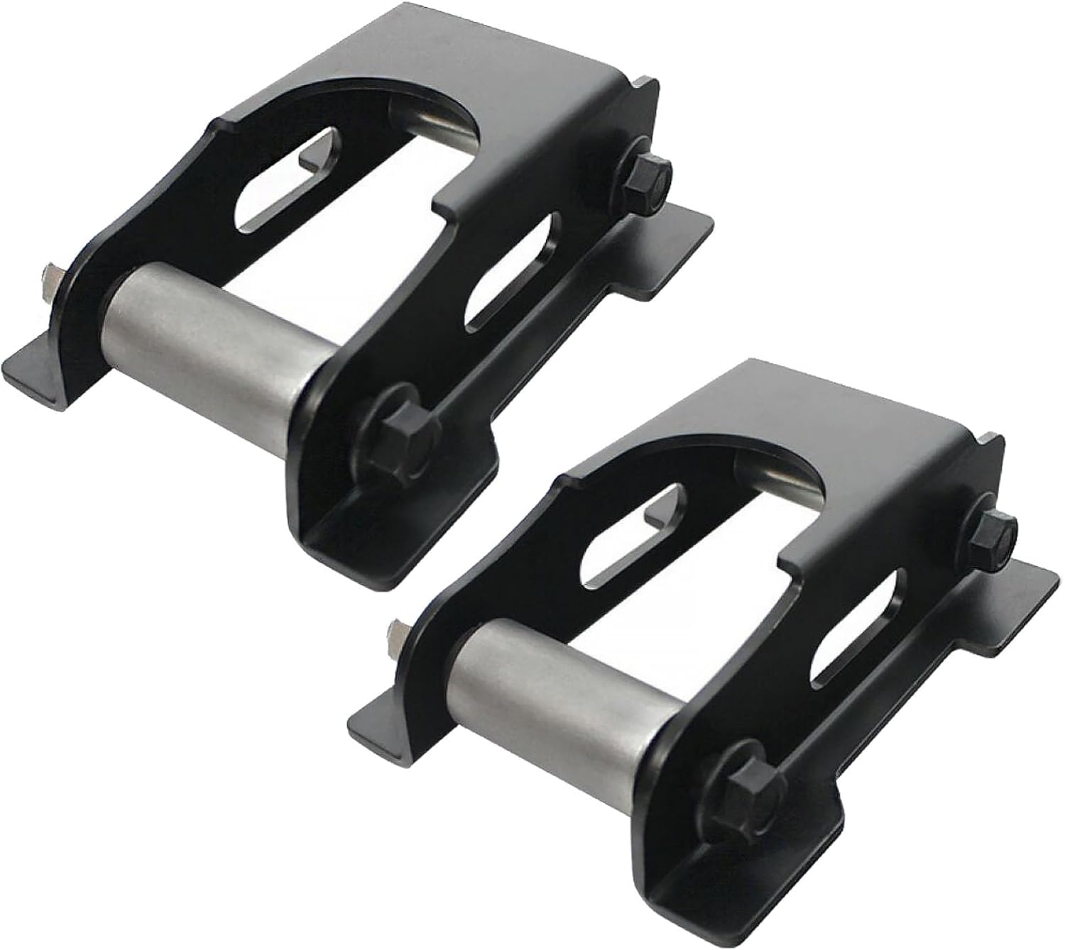 Pair Rear Leaf Spring Shackle Repair Kit Replacement for 91-01 Ford Explorer, 01-05 Explorer Sport Trac, and 97-01 Mercurity Mountaineer 722-009