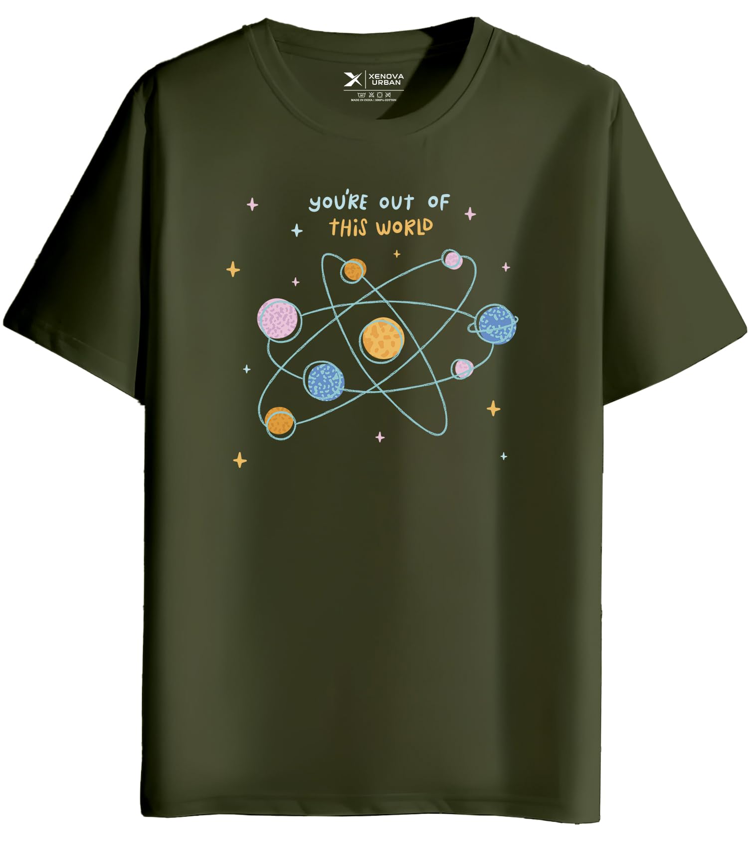 xenovaurban Men's Graphic Printed RN-OOTW Round Neck Regular and Plus Size Cotton T-Shirt-picture-21