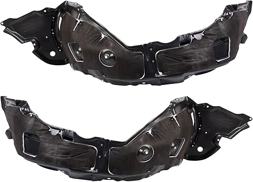 TRQ Juego de protectores de guardabarros interior compatible con Lexus IS250 IS350 2013-2015