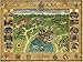 Ravensburger Puzzle 1500 pezzi, Harry Potter, Puzzles da Adulti, Book Edition, Mina Lima, Minalima, Mappa di Hogwarts, Dimensioni Puzzle: 80x60 cm
