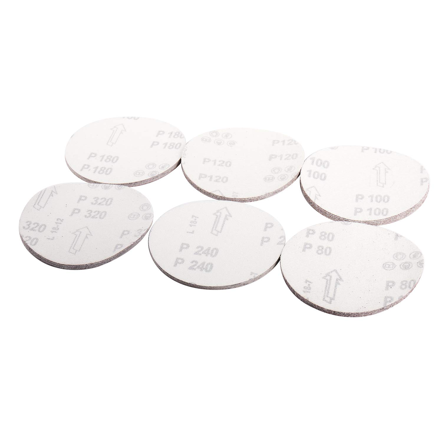 30X5 Pouces 125mm 8 Trou 240 Grain Sable Ponçage Disque Papier