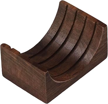 51/53/58mm Reusable Coffee Filter With Walnut Wood Holder - Puck Screen Stand Set for Espresso Machine