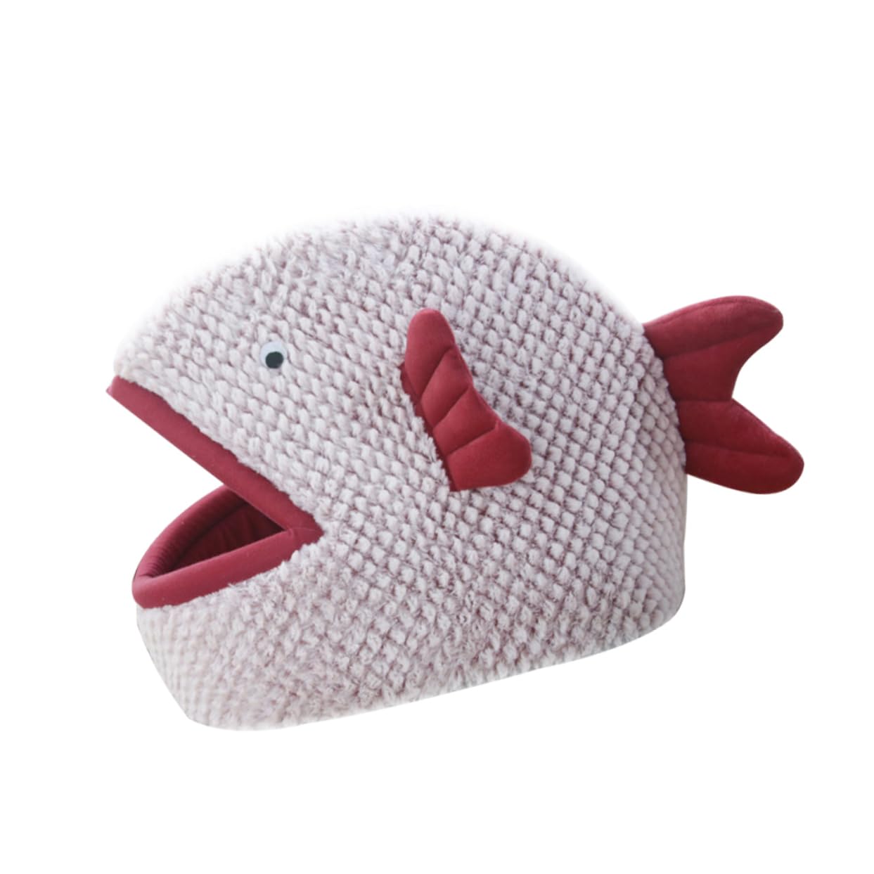 Niche-lit demi-fermé pour chat et chiot : protégez votre petit animal du froid de l'hiver