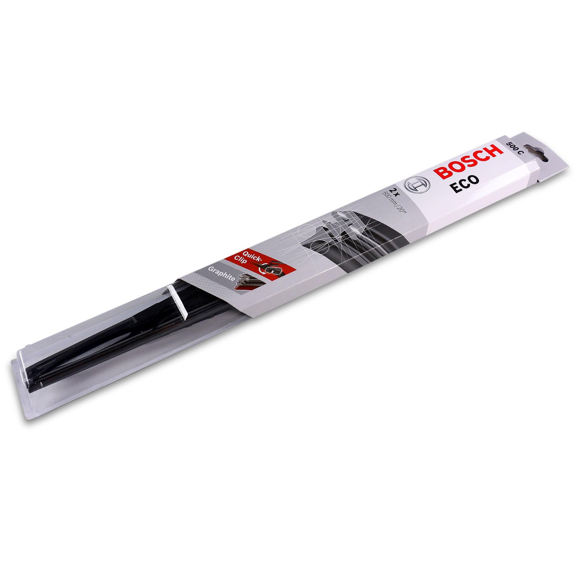 Bosch ClassicWiper Silecek Seti Dacia Duster (2015-2018), Kia Sportage (2000-2003), Mitsubishi Pajero III (2001-2006), Ssangyong Rexton (2015-2017) [500/500 mm] 500C 3397005161