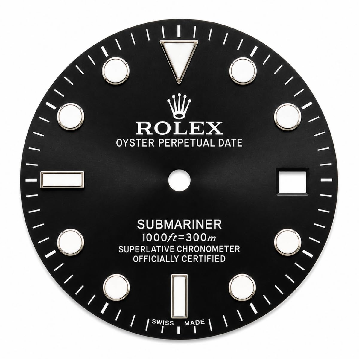 29mm Quadrante in Acciaio Inox Movimento 2824 2836 Ricambio Quadrante in Metallo Luminoso Modding Orologio per Rolex Submariner