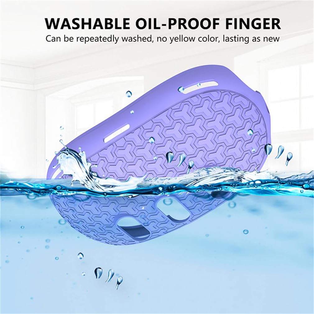 Set di cover in silicone compatibile con Oculus/Meta Quest 3, accessori VR cover protettiva include impugnature per controller, copertura anteriore per cuffie e copertura per il viso, protezione per