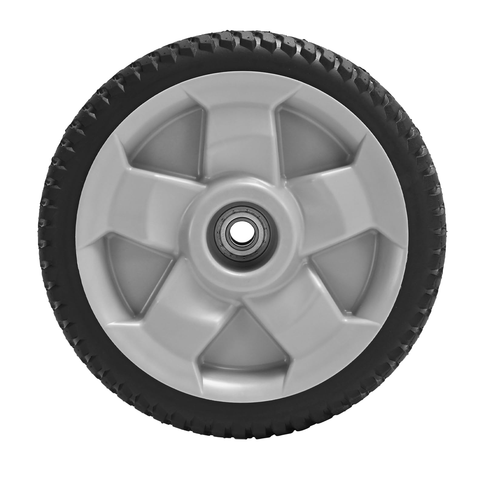 Rueda delantera de repuesto de 8 pulgadas para Toro 125-2510, rueda de plástico compatible con cortacésped TimeMaster de 30 pulgadas 20199 20200 20975 20976 20977 20978 21199 21200 21810 2110