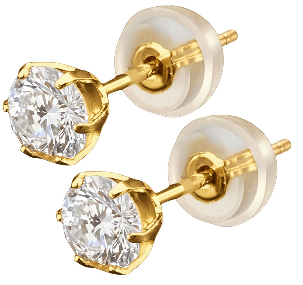 ！衝撃価格！◇k18両耳計0.6ct天然ダイヤモンドピアス◇ Amazon | 天然 ダイヤ ピアス 計0.6ct 選べる地金 金属アレルギー対応