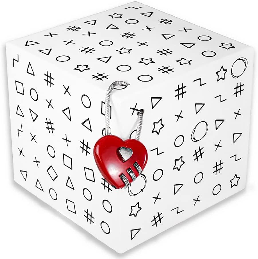 ESC WELT Secret Box, Creative Gift Box for Money Vouchers, and Gift Cards, Birthday Box for Jewellery