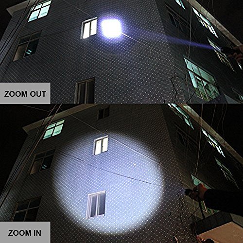 Totalohan 2Pcs Military Grade 3000 Lumens Zoom Tactical Led Flashlight #TOP4