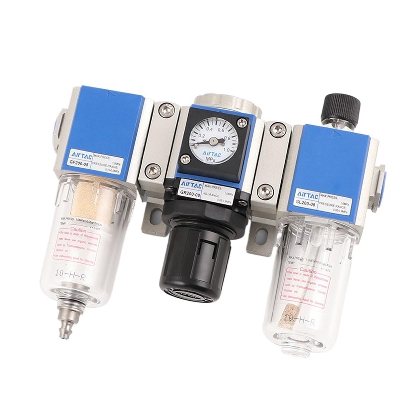 Processeur d'air triple GC300-08 et GC200-08 pour système pneumatique