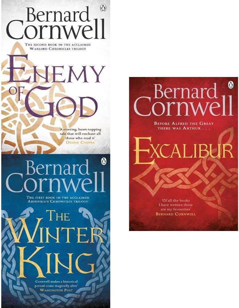 Bernard Cornwell The Warlord Chronicles Collection 3 Books Set