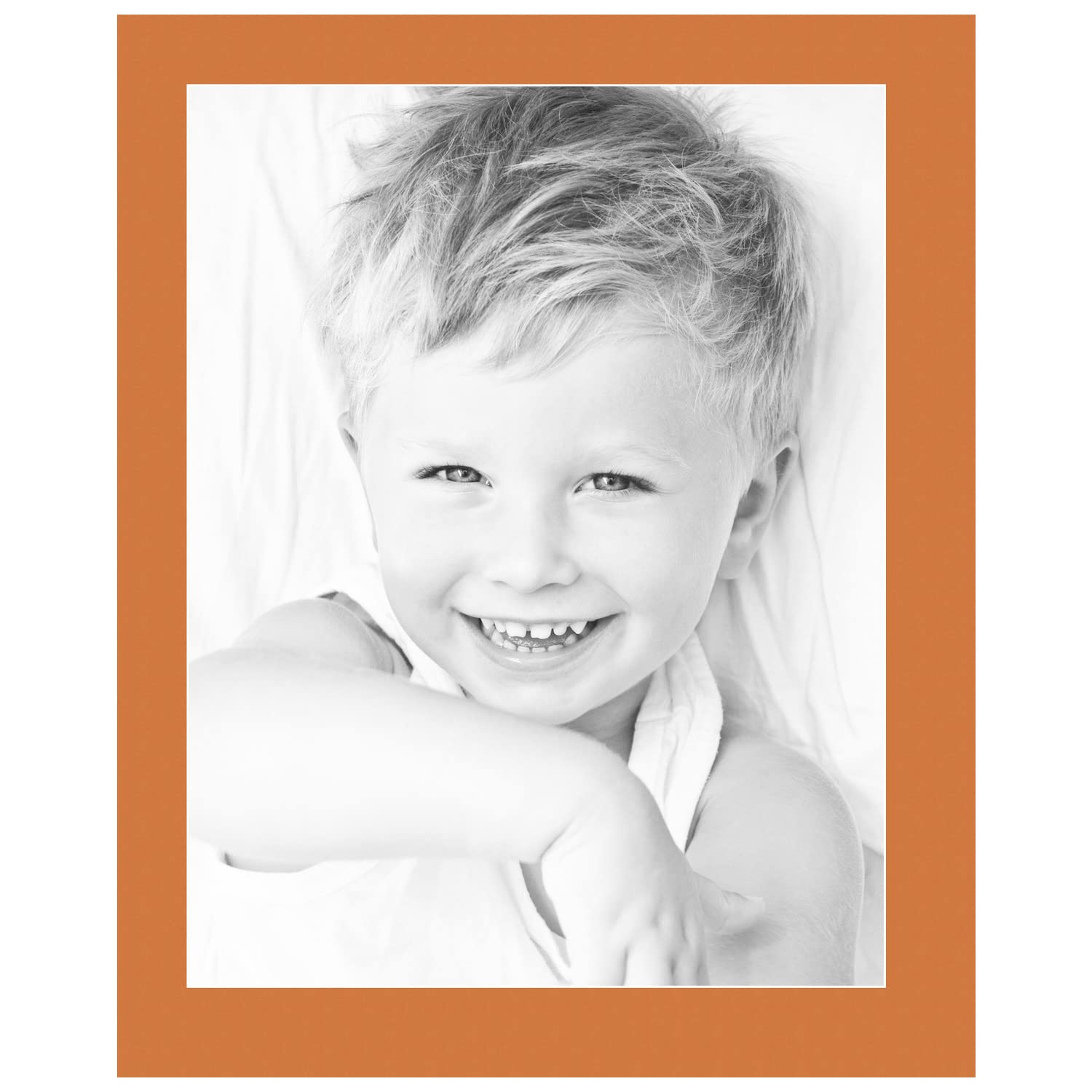 17x22 Tangerine / Octoberfest Custom Mat for Picture Frame with 13x18 opening size (Mat Only, Frame NOT Included)