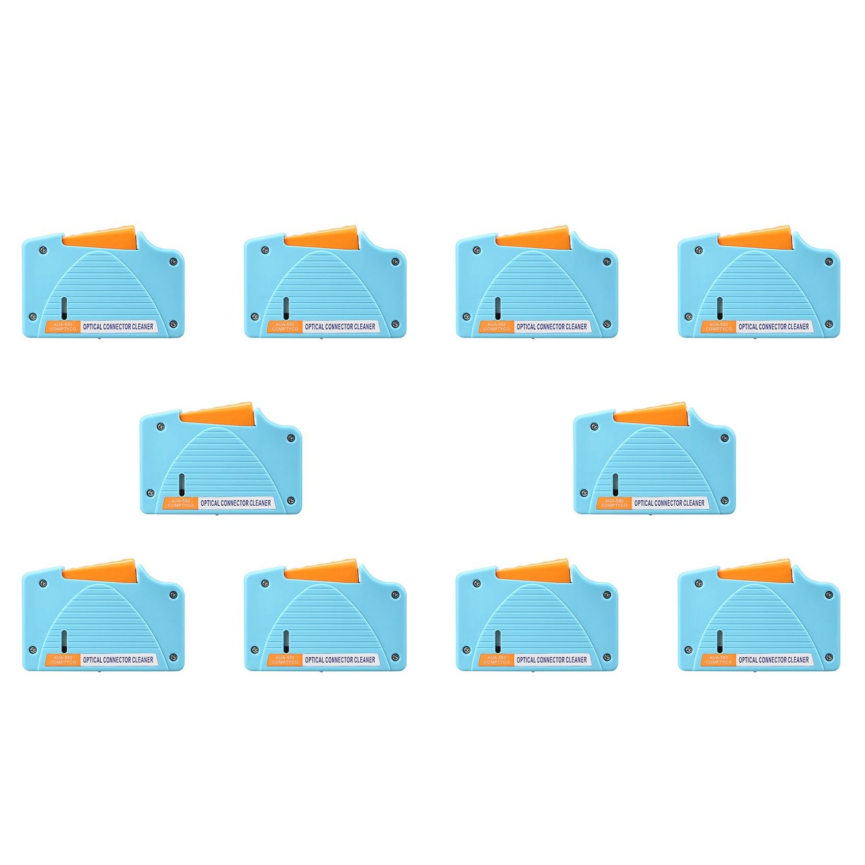 10X -550 Optisch Glasfaser Anschluss Reiniger Glasfaser Anschluss Reinigung Kassette Kassetten Reiniger Optik Glasfaser Reinigung Box