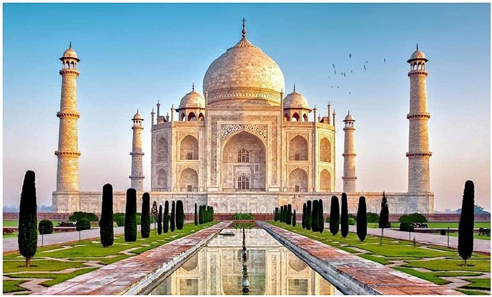 Eruzo C309 5D Diamond Painting Cross Stitch Taj Mahal F Art Home Wall Decoration 30X40cm