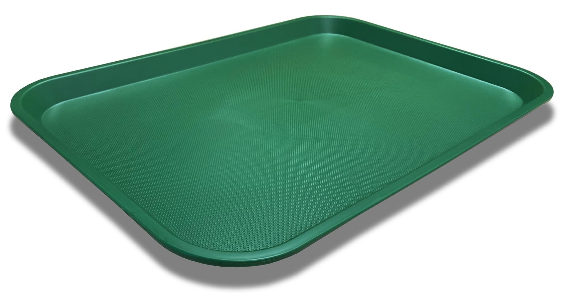 Large Commercial Fast Food Serving Takeaway Tray 530 x 370mm (Green)