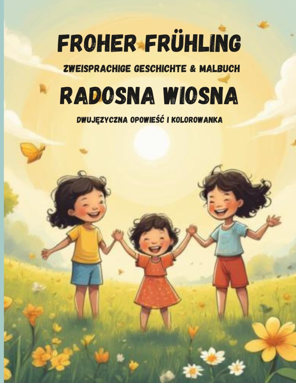 Froher Frühling / Radosna wiosna: Zweisprachige Geschichte & Malbuch / dwujęzyczna opowieść i kolorowanka (Świat w Twoich kolorach / The World in Your Colors / Welt in deinen Farben)
