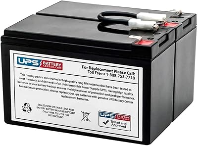 UPSBatteryCenter APC SU700X93 Smart-UPS 700VA Shipboard New Compatible Replacement Battery Pack