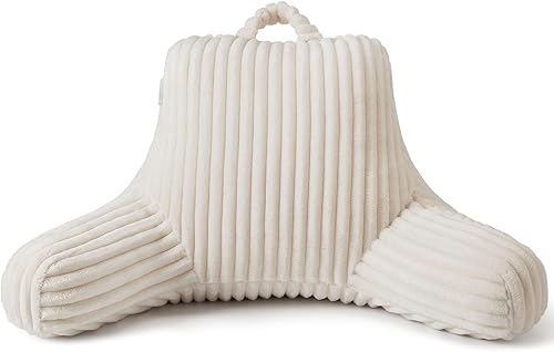 Miniatura 4 de Blissful Diary Reading Pillow for Sitting in Bed, Flannel Back Pillow Bed Sitting Up for Adult & Children, Backrest Cushion for Sit Up in Couch or