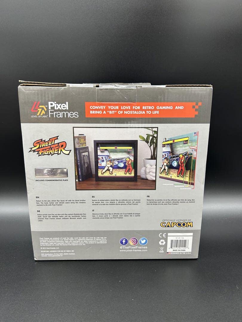 Amazon.co.jp: リュウVSケン 波動拳 ピクセルフレーム ストリート 