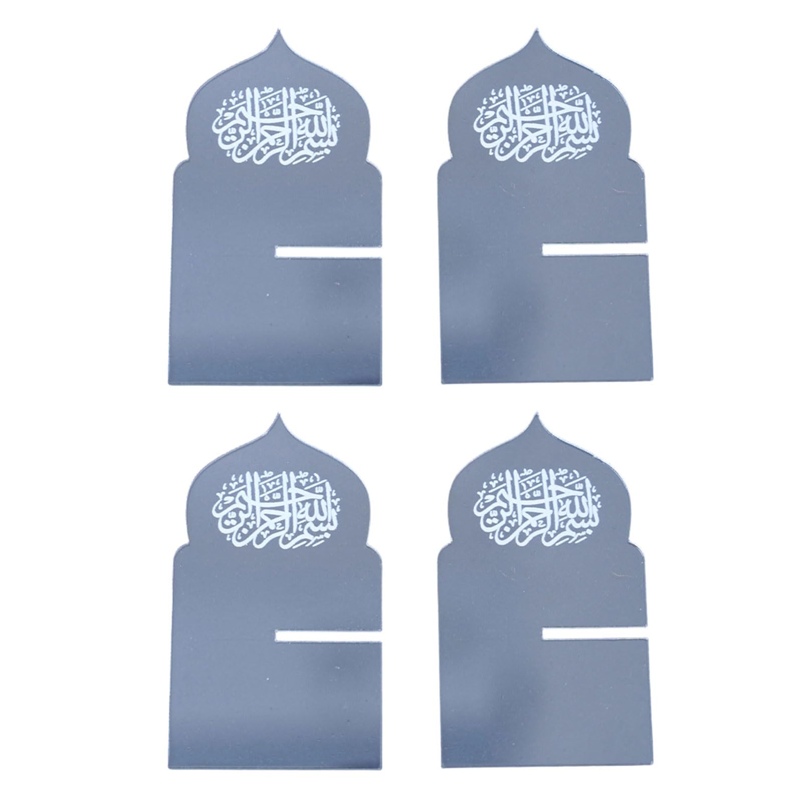 hogtnd Ramadans Date Holder Acrylic Bismillahs Islamic Calligraphy Date Holder Stand Table Decorations Eid Gift Table Decorations
