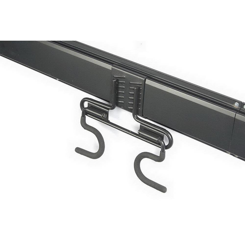 Richelieu Hardware 29603BC Two-Tool Hook for 24 in Bracket, Black