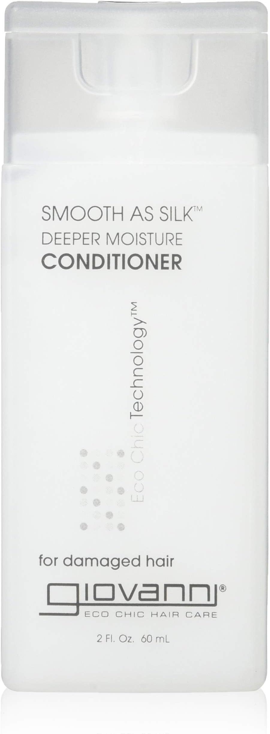Smooth As Silk Deeper Moisture Hair Conditioner | For Damaged Hair | Deep Moisture For Manageable Smoothness | Detangles While Protecting Against Split Ends | 60 Ml