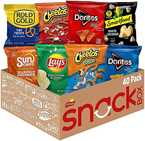 Frito-Lay Fun Times Mix Variety Pack, 40 Count
