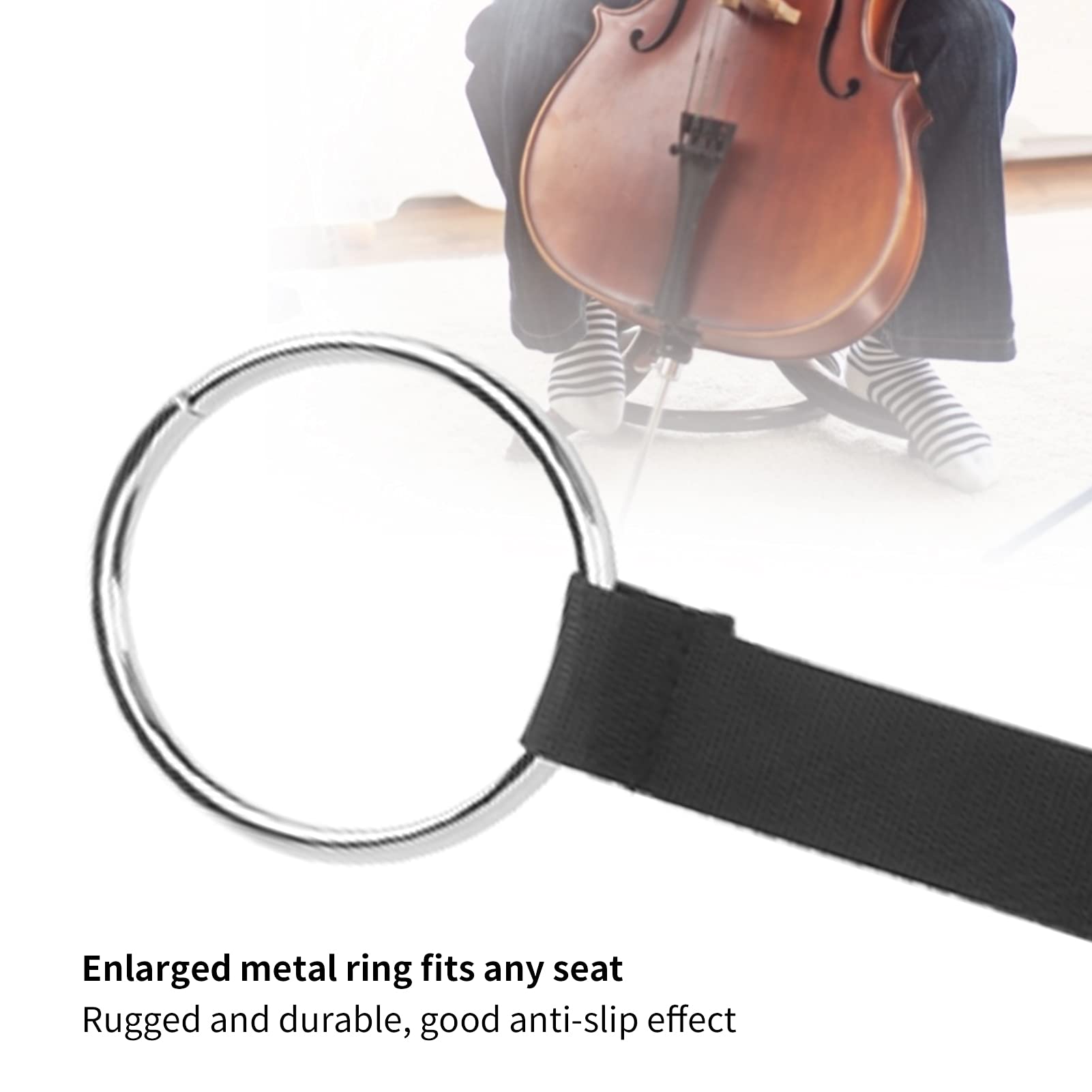 Amazon.co.jp: チェロエンドピンストッパー、チェロ滑り止めストラップ