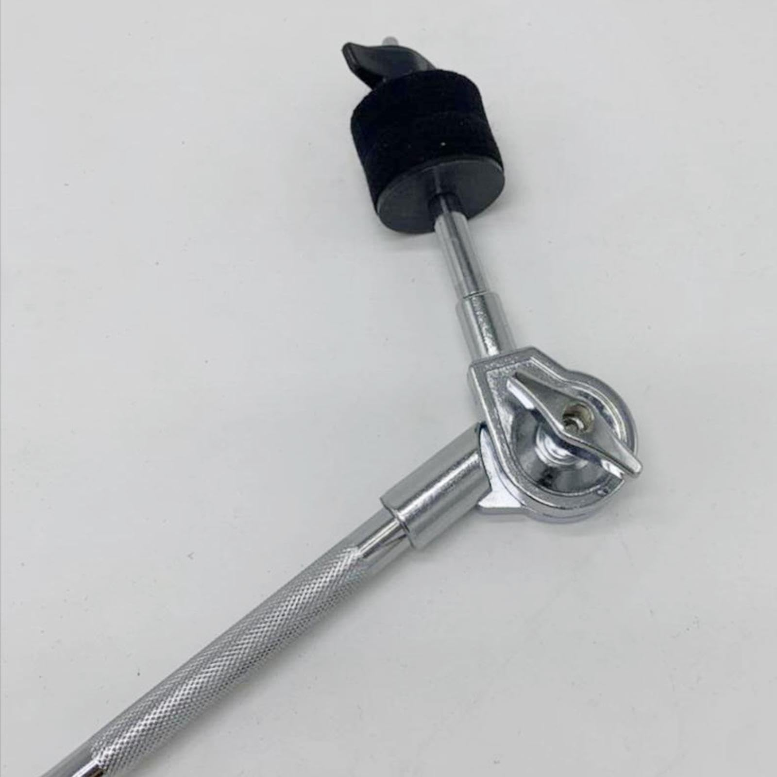 Abrazadera de extensión para soporte de platillos Fácil | Brazo ajustable Compatible con la mayoría de baterías estándar para una mejor ejecución Extensión de rack de batería