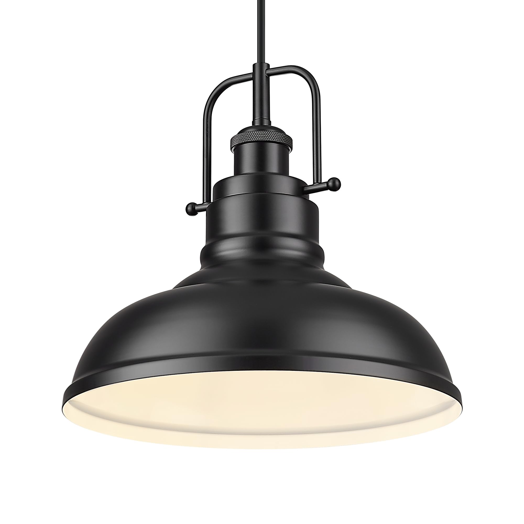 zeyu 1-Light Industrial Pendant Light, 11-Inch Pendant Light
