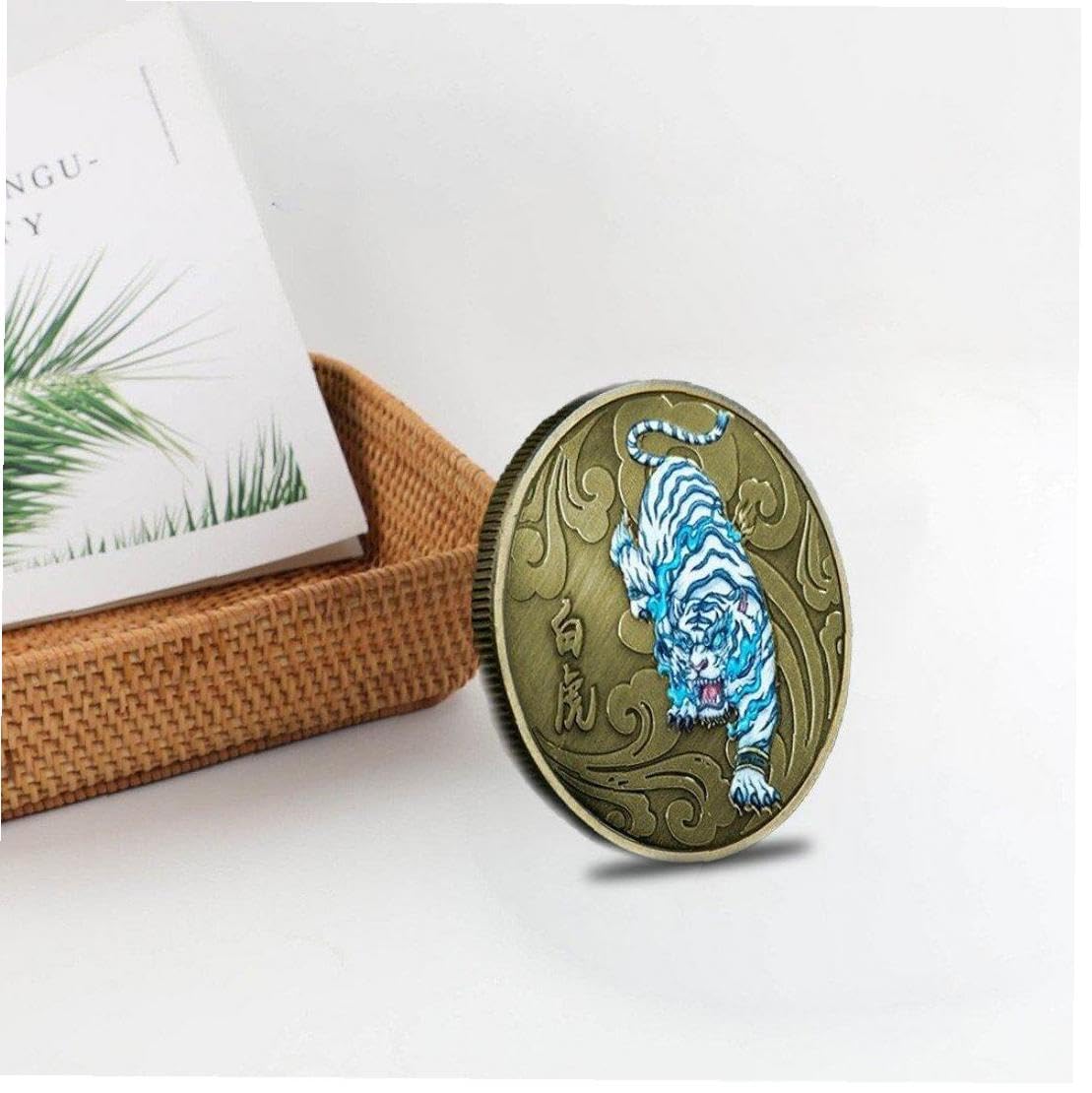 Amazon.co.jp: 記念 コイン 青龍、白虎、朱雀、玄武 天之四霊 てんの